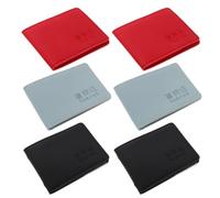 Garneck Car Registration and Insurance Card Holder 6pcs Pu Leather with Double Card Storage Design and Portable Style for Travel Organization and Daily Use