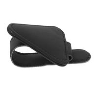 Garneck Car Visor Sunglasses Holder Clip with Card Storage Space Saving Organizer for Vehicle Interior Portable Glasses Clip for Quick Access and Clutter Driving Sleek Black Design