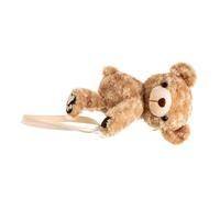 Garneck Cartoon Bear Crossbody Bag Plush One Shoulder Pouch