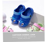 Garneck Caterpillar Cartoon Sandals Non-skid Soft Sole Summer Beach Slippers for Boys Comfortable Wear-resistant Design Easy Clean and Cute