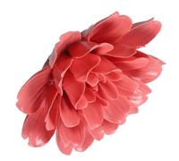 Garneck Ceramic Flower Wall Hanging Decor Artificial Flower Wall Sculpture Small Red Peony Design 3d Ceramic Craft for Living Room and Bedroom