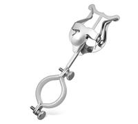 Garneck Clarinet Lyre Clip Holder Durable Iron Music Book Clip for Marching Band Oboe Flip Folder Compatible Portable and Easy to Use Fits Various Sheet Music