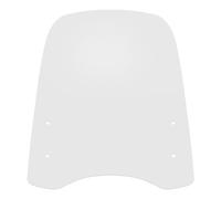 Garneck Clear Plastic Windscreen for Motorcycle Scooter Electric Bike Curved Windshield Spoiler with High-definition Transparent Design Flexible and Windproof Protector