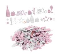 Garneck Colorful Birthday Party Confetti for Table Scatter Pack Vibrant Happy Birthday Decorations for DIY Crafts Anniversary Wedding Centerpieces Multipurpose Festive Table Decor