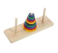 Garneck Colorful Wooden Tower Puzzle Game for Adults Unlock Your Creativity with This Intellectual Board Game for Home DIY Parties and Family Fun