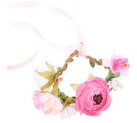 Garneck Comfortable Flower Design Pet Collar for Cats and Dogs, Chic Cloth Material with Easy to Wear and Take off Feature, for Weddings and Christmas