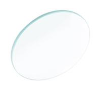 Garneck Compact Convex Lens Magnifying Glass Lens Made of Glass 75mm Diameter, for Physics Classroom Experiments Involving Converging Lenses, Featuring Easy Installation and Suited