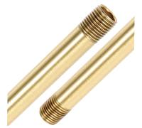 Garneck Copper Lamp Stem Straight Rod DIY Light Fixture Replacement Part for Lamp Repair and Decoration Rust Resistant Copper Tube for Custom Lighting Projects