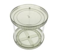Garneck Cosmetic Storage Box Rotating Organizer Makeup Perfume Vanity Tray for Dresser Bathroom Countertop