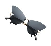Garneck Creative Butterfly Frame Sunglasses for Parties Retro Funny Eyewear Lightweight and Durable Decorative Glasses for Christmas and Carnival Events Quirky Fashion Accessory