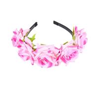 Garneck Creative Rose Headband Hair Band for Women Lightweight Comfortable Cloth Hair Accessories for Valentine's Day and Homecoming