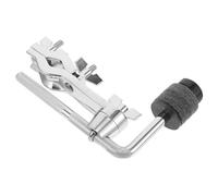 Garneck Cymbal Extension Clip Drum Set Mounting Clamp for Percussion Instruments Chrome Cymbal Mount Boom Arm Holder for Jazz Drum Clutch and Home Use