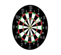 Garneck Dart Wall Hanging Clock Silent Acrylic Decorative Home Ornament
