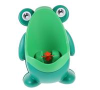 Garneck Data ["Cartoon Frog Boy Urinal Potty Trainer for Toddlers, Lovely Green Pp Material, Unique Design and Easy to Clean, for Bathroom Use, Portable Style