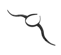 Garneck Devil Horn Headband Gothic Antelope Horn Hair Accessory for Halloween Costume Durable and Creative Design for Masquerade and Themed Parties