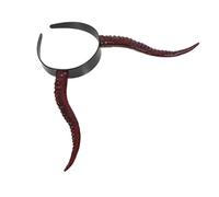 Garneck Devil Horn Headband Halloween Hair Hoop Plastic Cosplay Accessories Demon Ears for Costume Party Night