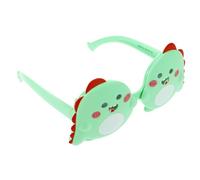 Garneck Dinosaur Sunglasses Stylish Dinosaur Shaped Sunglasses for Eye Protection with Tr90 Resin Frame Cute Cartoon Party Eyeglasses for Boys for Travel and Parties