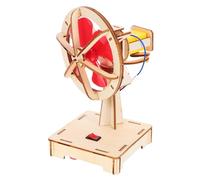 Garneck DIY Fan Material Kit for Educational Electric Learning Science Experiment Stem for Boys and Hand Assembled Wind Fan Project for Classroom and Home