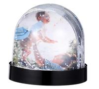 Garneck DIY Photo Snow Globe with Sublimation Paper and Removable Base for Custom Picture Insert Easy Heat Transfer Christmas Birthday Wedding and Holiday Decorations