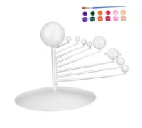 Garneck Diy Solar System Model Kit for Boys and Girls The Planets Space Boys and Girls Solar System Gifts Educational Toy Scientific Project Desktop Decor