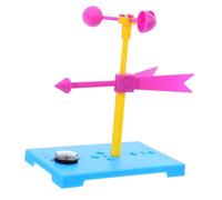 Garneck DIY Wind Vane Kit for Educational Stem Weather Indicator Fun Scientific Experiment Building for Learning Wind Direction and Speed Random Color
