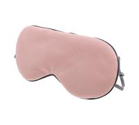 Garneck Double-Sided Eye Cover Ice Silk Eye Mask Comfortable Nylon Polyester Material Easy-to-Adjust Ear Loop Blindfold Restoring Sleep Business Trips Office Blindfold