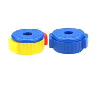 Garneck Drum Cymbals Nut Quick Release Cap 2pcs Set Plastic Cymbal Installation Accessories for Easy Removal and Secure Fixing Suitable for Drum Kit Percussion