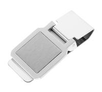 Garneck Durable Stainless Steel Money Clip Practical Money Fixing Clamp for Cash Checks Cards Lightweight Stylish Wallet Clip for Easy Storage and Organization