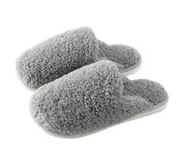 Garneck Durable Thin Bottom Slippers for Men Warm Breathable Wearable Fashion Shoes Non Slip Cozy Indoor Footwear for Winter Comfort and Family Use