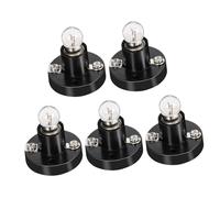 Garneck E10 Screw Lamp Holder 10Pcs Mini Bulb Holders for Science Experiments and Electrical Circuit Learning Kits 1.2In Compact Design