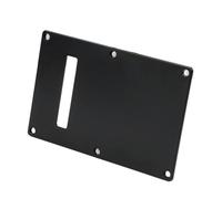 Garneck Electric Guitar Backplate Guitar Protective Board Black Mounting Screw Pickguard Tremolo Cavity Cover