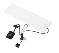 Garneck Electric Neckerchief Heating Pad USB Charging Winter Neck Warmer with Quick Heating Comfortable Carbon Fiber Fabric 3 Heat Modes for Cold Weather Outdoor Use