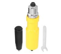Garneck Electric Rivet Adapter Kit for Drill Riveter Connector Tool Attachment Easy Installation and Removal Versatile Power Tool Accessory for Efficient Metal Fastening