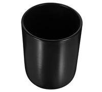 Garneck Elegant Black Ceramic Utensil Holder Organizer with Large Capacity and Compact Design for Easy Access to Kitchen Utensils, for Countertop Storage and Cooking Accessories