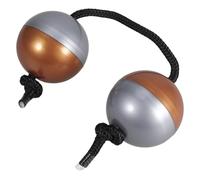 Garneck Elegant Double Tone Rhythm Maracas Handmade Musical Egg Toys Baby Hand Percussion Rattles Perfect for Concerts Parties