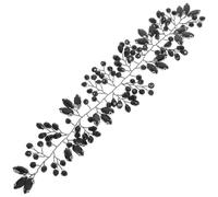 Garneck Elegant Rhinestone Hair Vine for Brides and Bridesmaids Zinc Alloy Hair Accessory with Beautiful Look and Versatile Design for Wedding and Party