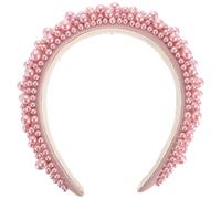 Garneck Elegant Woman Headdress Baroque Sponge Headbands for Makeup Use and Decorative Styling Lightweight Comfortable Design