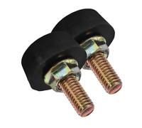Garneck Engine Hood Pin Adjusters for Bumper Stop Impact Resistant Iron Construction Precise Fit for Stable Hood Positioning and Vibration Prevention Durable Automotive Engine Adjusters