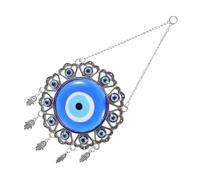 Garneck Evil Eye Car Pendant Blue Turkish Nazar Amulet Hanging Decoration Unique Charm for Car Interior Symbol of Protection and Peace Durable and Eyecatching Accessory