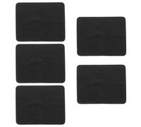 Garneck Eyeglasses Cleaning Cloths and Easy to Carry Won't Scratch Screens 5pcs Suede Nap Microfiber Cleaner for Glasses Lenses and Electronic Device Screens for Business Use