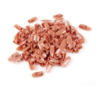 Garneck Fake Nail Exercise Tips with Quick-drying Feature for Nail Art Practicing 200pcs Suitable for Professional Use