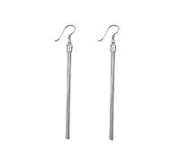 Garneck Fashion Silver Plated Long Tassel Earrings for Women Eye Catching Dangle Design Sold in One Pair for Friends Lightweight and Easy to Wear