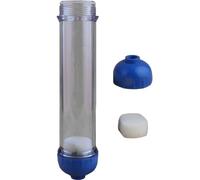 Garneck Filter Housing Transparent Water Filter Housing Thickened Plastic Shell for Household Water Filtration Systems Block Particulate Matter