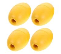 Garneck Floating Anchor Buoy 4Pcs PVC Yellow Marine Rope Floats for Kayak Fishing and Dock Accessories