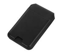 Garneck Foldable Magnetic Card Holder Stand for Phone with Pu Material Multifunctional Design Adhesive Back Suitable for Credit Cards Phone Accessory