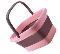 Garneck Foot Basin Foot Massage Basin Foldable Design Self-Service Massage TPE Material Portable Cleaning Fishing Multi-Functional