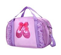 Garneck Girls Ballet Dance Bag Large Capacity One-Shoulder Storage Bag for Children for Dance Ballet and Sports for Young Dancers