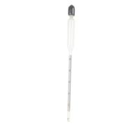 Garneck Glass Alcoholmeter Hydrometer for Wine Making Portable Reusable Alcohol Tester with Accurate Measurement Range Lightweight Density for Homebrew Beer and Sugar Alcohol Testing