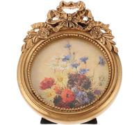 Garneck Gold Picture Frames Bulk Picture Frames Vintage Vintage Gold Mini Picture Mini Photo in Bulk Photo Ornament Resin Suite Bow Tie