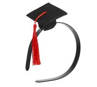 Garneck Graduation Cap Headband with Tassel Mini Doctoral Hat Hairband for Women Unique Photo Prop Stylish Graduation Party Decoration Lightweight Comfortable Accessory